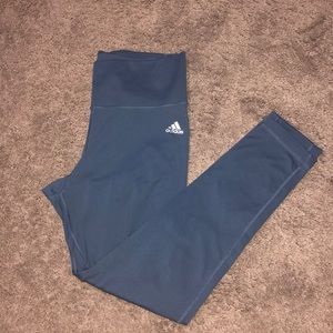 Blue Adidas Leggings